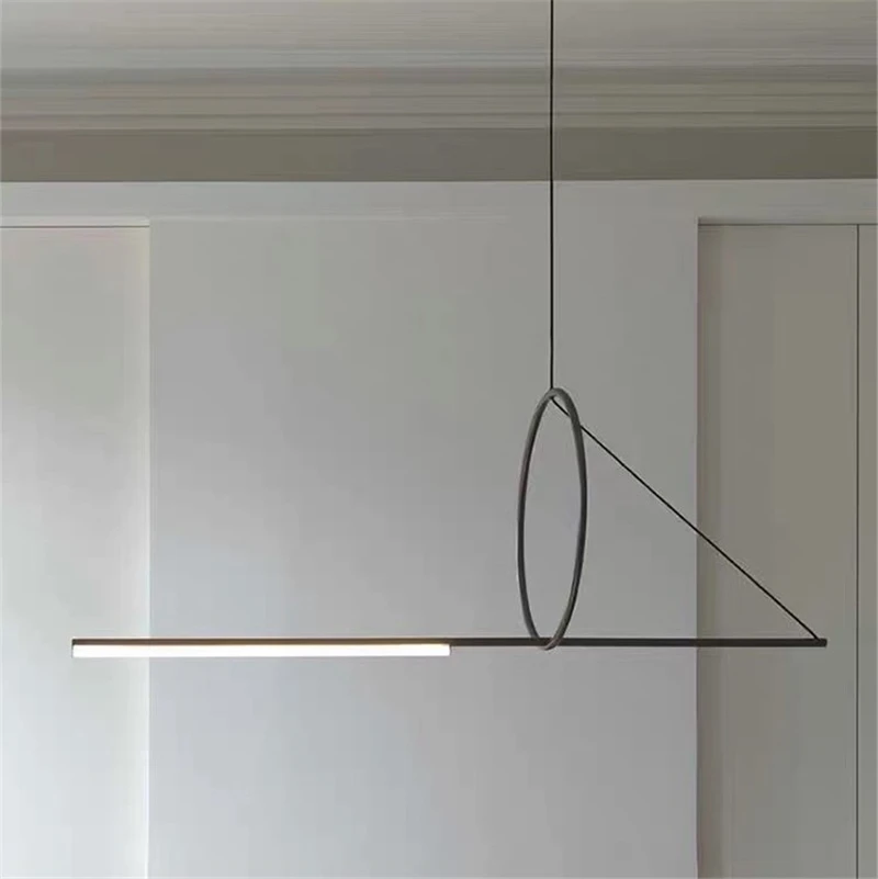 Iron Art Line Pendant Lights Restaurant Dining Room Living Room Post-modern Creative Pendant Lamp Designer Simple Light Fixtures
Iron Art Line Pendant Lights Restaurant Dining Room Living Room Post-modern Creative Pendant Lamp Designer Simple Light Fixtures