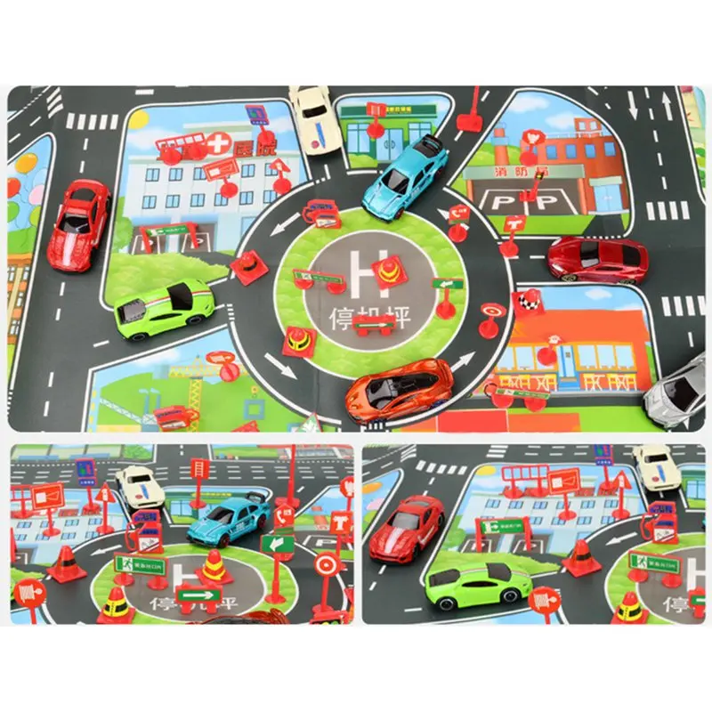 28Pcs Children Educational Traffic Toys City Road Buildings Parking Map Kid Toy Traffic Road Signs Car Toy Scene Map Accessory
28Pcs Children Educational Traffic Toys City Road Buildings Parking Map Kid Toy Traffic Road Signs Car Toy Scene Map Accessory