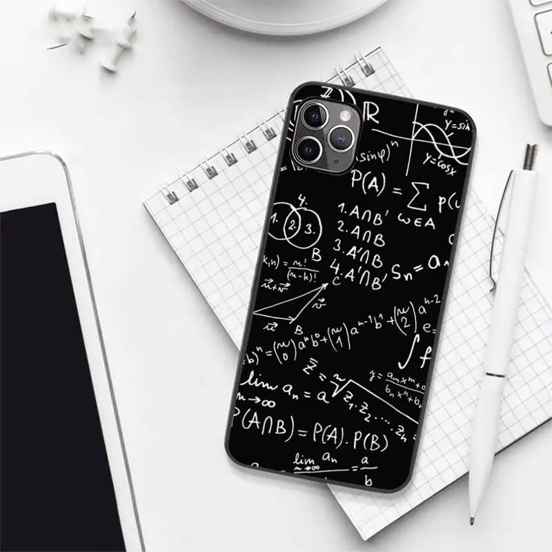 Science Math physics formula Phone Case for iPhone 7 8 11 12 Pro X XS XR Samsung A S 6 7 9plus 10plus 21s 71
Science Math physics formula Phone Case for iPhone 7 8 11 12 Pro X XS XR Samsung A S 6 7 9plus 10plus 21s 71