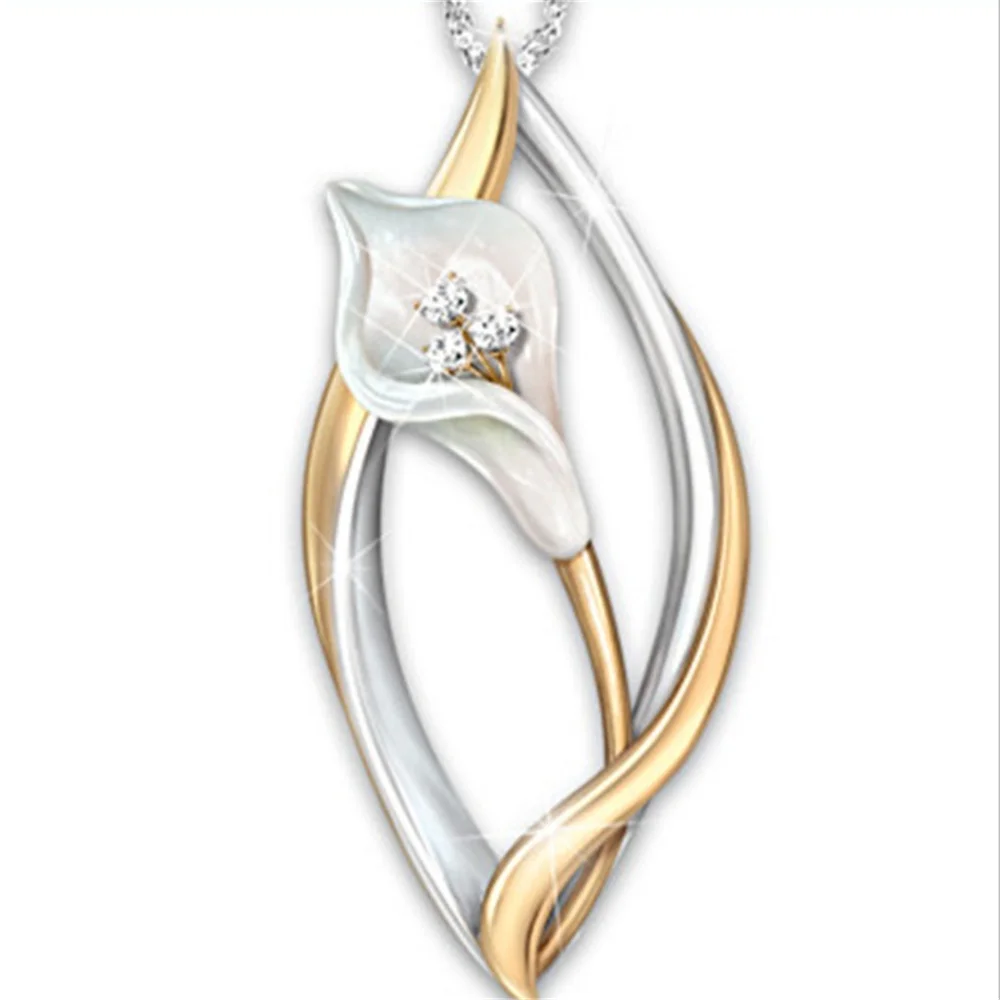 Valentine's day gift party jewelry geometric tulip women's necklace fashion creative multicolor pendant wholesale
Valentine's day gift party jewelry geometric tulip women's necklace fashion creative multicolor pendant wholesale