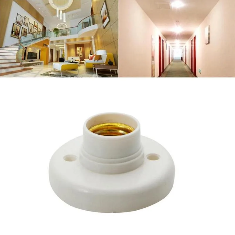 Round E27 Screw Socket Environmental Protection Plastic Holder High Light Lamp Temperature Agi Resistance Bulbs Accessories S7A4
Round E27 Screw Socket Environmental Protection Plastic Holder High Light Lamp Temperature Agi Resistance Bulbs Accessories S7A4
