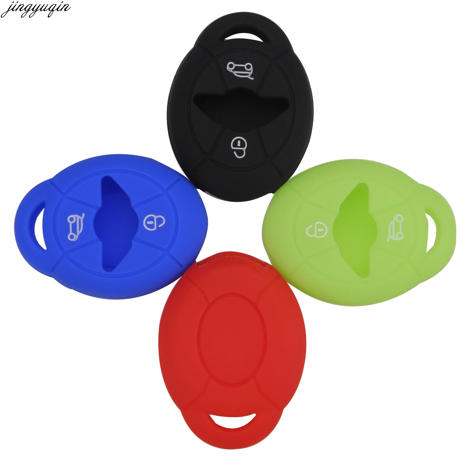 Jingyuqin 30pcs/lot Silicone Key Skin Case Fob Cover Set for BMW Mini Cooper S R50 R53 Two 2 Buttons
Jingyuqin 30pcs/lot Silicone Key Skin Case Fob Cover Set for BMW Mini Cooper S R50 R53 Two 2 Buttons