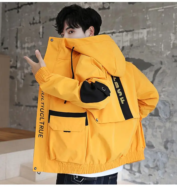 New Tide Casual Men Jackets Waterproof Spring Hooded Coats Outerwear Steetwear Brand Plus Size 5XL Giacca Uomo Autumn Jackets
New Tide Casual Men Jackets Waterproof Spring Hooded Coats Outerwear Steetwear Brand Plus Size 5XL Giacca Uomo Autumn Jackets