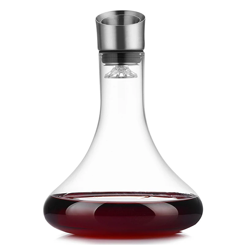 Crystal High Grade 1500ml Spiral 6 shaped Wine Decanter Gift Box Harp Swan Decanter Creative Wine Separator home bars wine
Crystal High Grade 1500ml Spiral 6 shaped Wine Decanter Gift Box Harp Swan Decanter Creative Wine Separator home bars wine