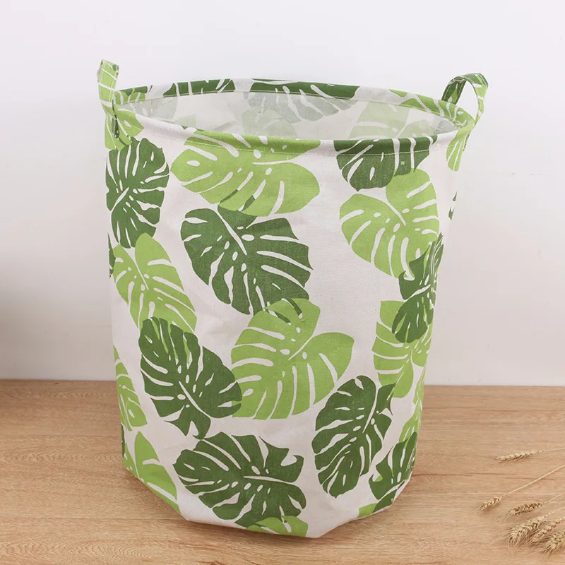 Green Leaves Waterproof Laundry Hamper Folding Clothes Storage Baskets Home Decoration Storage Barrel Kids Toy B7B80B8
Green Leaves Waterproof Laundry Hamper Folding Clothes Storage Baskets Home Decoration Storage Barrel Kids Toy B7B80B8