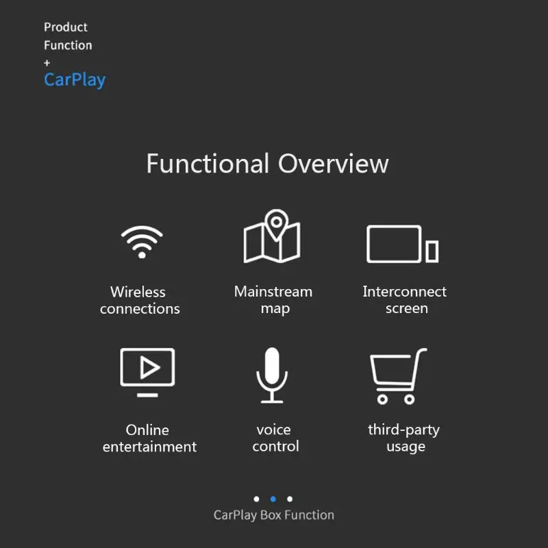Wireless Smart Link Bluetooth CarPlay Dongle Mini USB Module Box for iOS ANdroid
Wireless Smart Link Bluetooth CarPlay Dongle Mini USB Module Box for iOS ANdroid