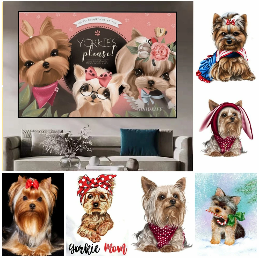Yorkshire Terrier Diamond Painting Mosaic Embroidery Dog Animal Full Drill Square/Round Cross Stitch DIY Art Painting Home Decor
Yorkshire Terrier Diamond Painting Mosaic Embroidery Dog Animal Full Drill Square/Round Cross Stitch DIY Art Painting Home Decor