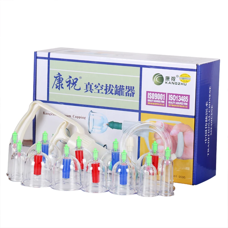 12Pcs Cups Vacuum Cupping Massage Vacuum Acupuncture Apparatus Therapy Relax Massager
12Pcs Cups Vacuum Cupping Massage Vacuum Acupuncture Apparatus Therapy Relax Massager