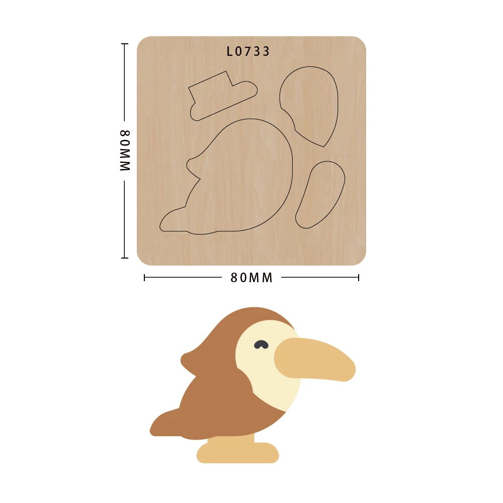 Knife mold DIY little bird wooden moulds die cut scrapbook handmade crafts making decor supplies dies template
Knife mold DIY little bird wooden moulds die cut scrapbook handmade crafts making decor supplies dies template