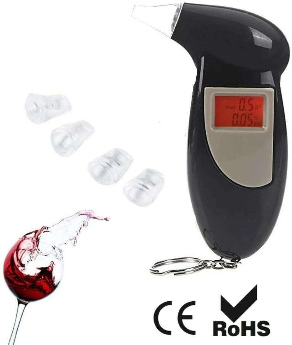 Цифровой алкотестер с ЖК-дисплеем, анализатор дыхания, детектор, автомобильные детали
Цифровой алкотестер с ЖК-дисплеем, анализатор дыхания, детектор, автомобильные детали