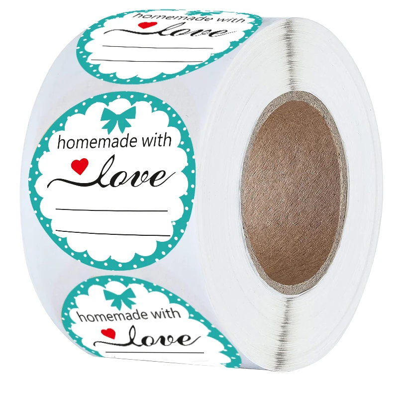 Custom 500 pieces / roll round handmade stickers 3.8 cm / 1.5 inch writing line gift sealing label
Custom 500 pieces / roll round handmade stickers 3.8 cm / 1.5 inch writing line gift sealing label