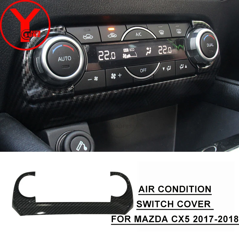 Carbon Fiber Air Conditioning Vent Outlet Switch Cover For Mazda CX5 CX-5 2017 2018 Interior Car Auto Parts Accessories YCSUNZ
Carbon Fiber Air Conditioning Vent Outlet Switch Cover For Mazda CX5 CX-5 2017 2018 Interior Car Auto Parts Accessories YCSUNZ