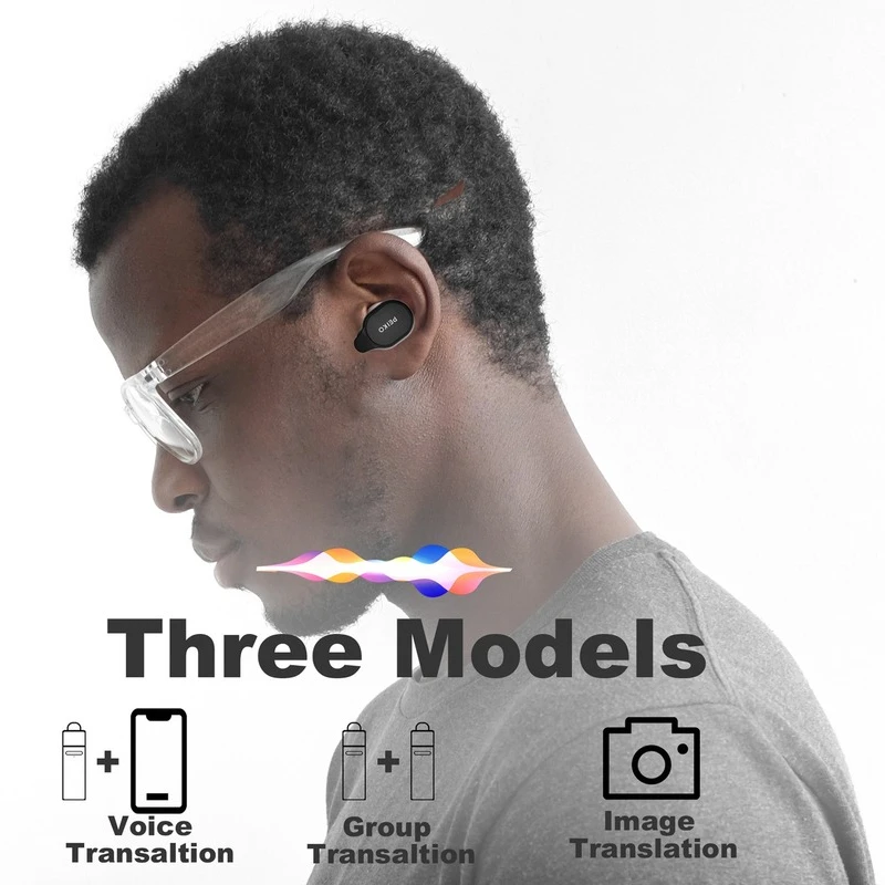 Ymesy New Translator Earbud Wireless Business Headset 32+ Languages Bluetooth 5 Off-line Translation Voice Assistant Backend
Ymesy New Translator Earbud Wireless Business Headset 32+ Languages Bluetooth 5 Off-line Translation Voice Assistant Backend