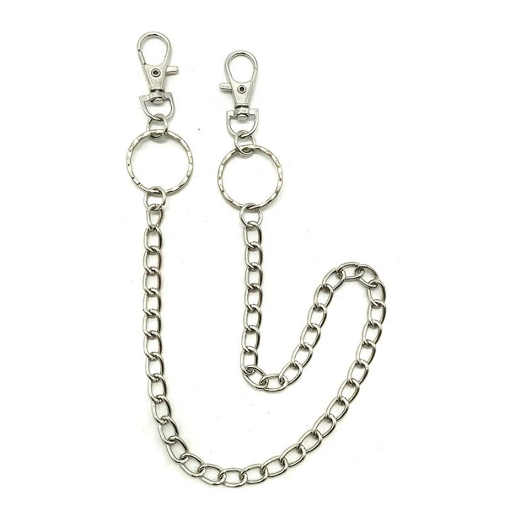 Women Long Metal Wallet Chain Leash Pant Jean Key Chain Ring Clip Men's Hip Hop Jewelry Women Punk Pant Chain Belt Metal Chains
Women Long Metal Wallet Chain Leash Pant Jean Key Chain Ring Clip Men's Hip Hop Jewelry Women Punk Pant Chain Belt Metal Chains