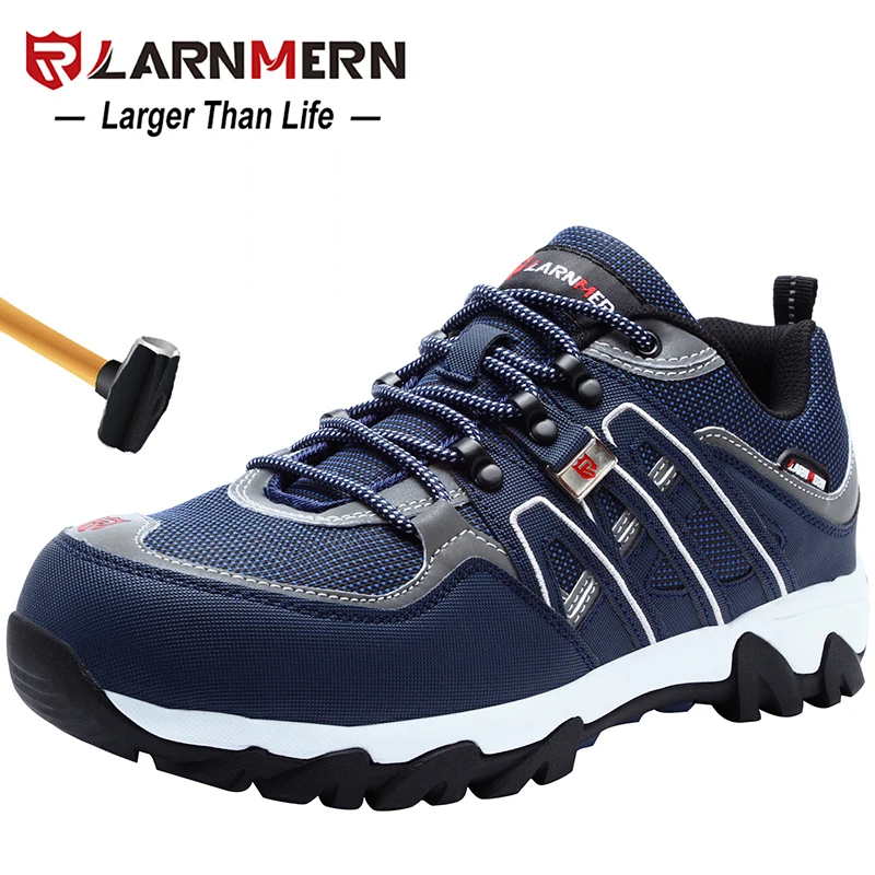 LARNMERN Men Steel Toe Safety Shoes SRC Non-slip Working Security Protection Footwear Breathable Durable Hiking Sneaker
LARNMERN Men Steel Toe Safety Shoes SRC Non-slip Working Security Protection Footwear Breathable Durable Hiking Sneaker