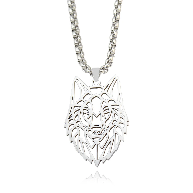 My Shape Wolf Necklace for Men Women 316L Stainless Steel Hollow Animal Necklaces Choker Fashion Punk Male Jewelry collar hombre
My Shape Wolf Necklace for Men Women 316L Stainless Steel Hollow Animal Necklaces Choker Fashion Punk Male Jewelry collar hombre