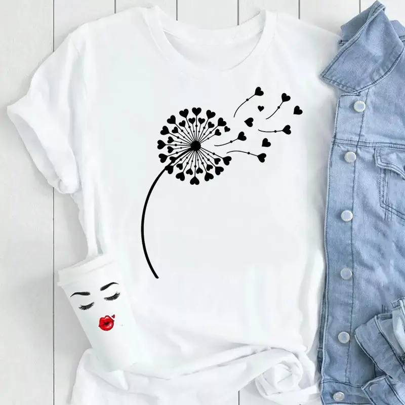 Women Fashion Love Plant Cute 90s Short Sleeve Cartoon Female Ladies Print Clothes Tops Tees Tshirt Regular Graphic T-Shirt
Women Fashion Love Plant Cute 90s Short Sleeve Cartoon Female Ladies Print Clothes Tops Tees Tshirt Regular Graphic T-Shirt