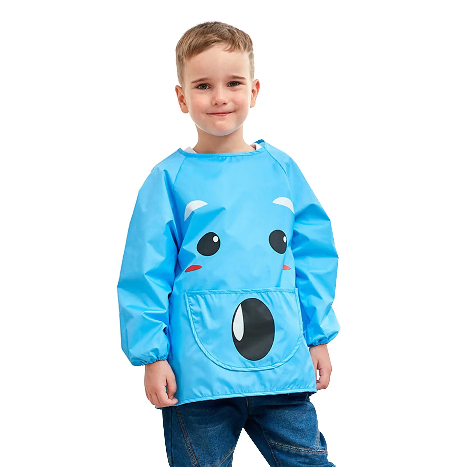1pc New Children Painting Apron With Pocket Crafts Coat Portable Long Sleeve Waterproof Child Drawing Art Apron For School Art
1pc New Children Painting Apron With Pocket Crafts Coat Portable Long Sleeve Waterproof Child Drawing Art Apron For School Art