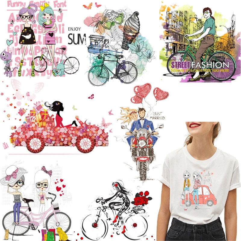 Biker Patch Iron-on Transfers for Clothing Thermoadhesive Patches on Clothes Diy Motorcycle Stickers Car Applique for Girls
Biker Patch Iron-on Transfers for Clothing Thermoadhesive Patches on Clothes Diy Motorcycle Stickers Car Applique for Girls