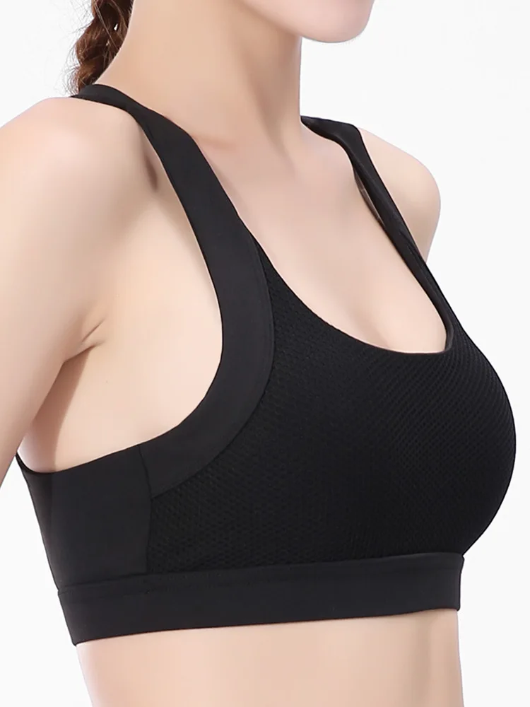 Women Breathable Sports Bra,Absorb Sweat Shockproof Padded Sports Bra Top,Athletic Gym Running Fitness Yoga Sports Tops
Women Breathable Sports Bra,Absorb Sweat Shockproof Padded Sports Bra Top,Athletic Gym Running Fitness Yoga Sports Tops