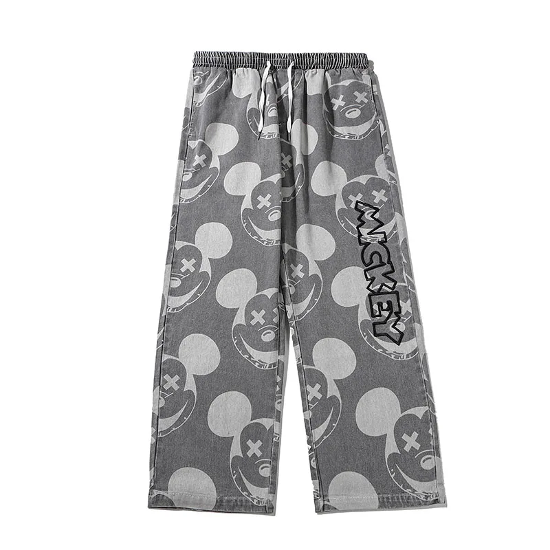 Cartoon Funny Loose Jeans baggy jeans Youthful vitality mens street wear straight leg jeans HD-B105
Cartoon Funny Loose Jeans baggy jeans Youthful vitality mens street wear straight leg jeans HD-B105