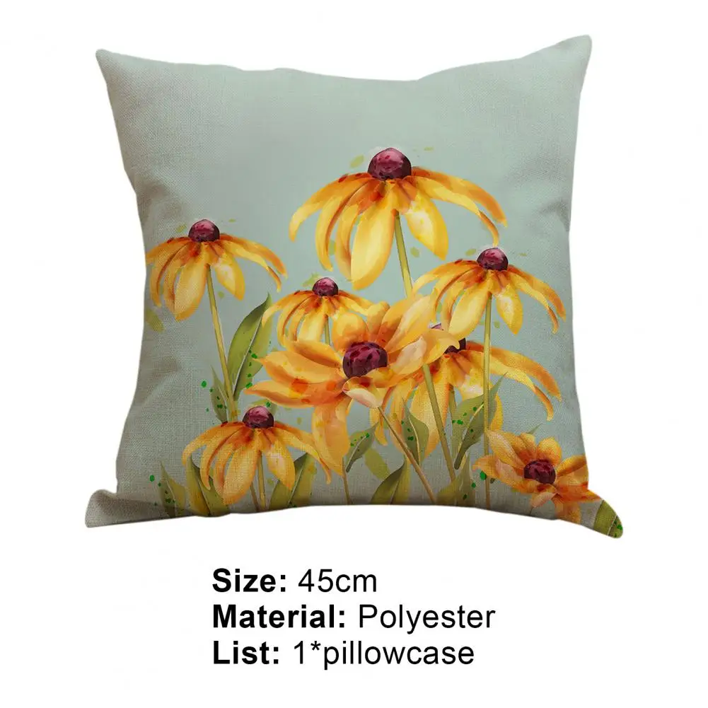 Hot Sales Sunflower Pillowcase Dust Proof Washable Reusable Pillow Case Printing Polyester Sofa Cushion Cover for Home
Hot Sales Sunflower Pillowcase Dust Proof Washable Reusable Pillow Case Printing Polyester Sofa Cushion Cover for Home