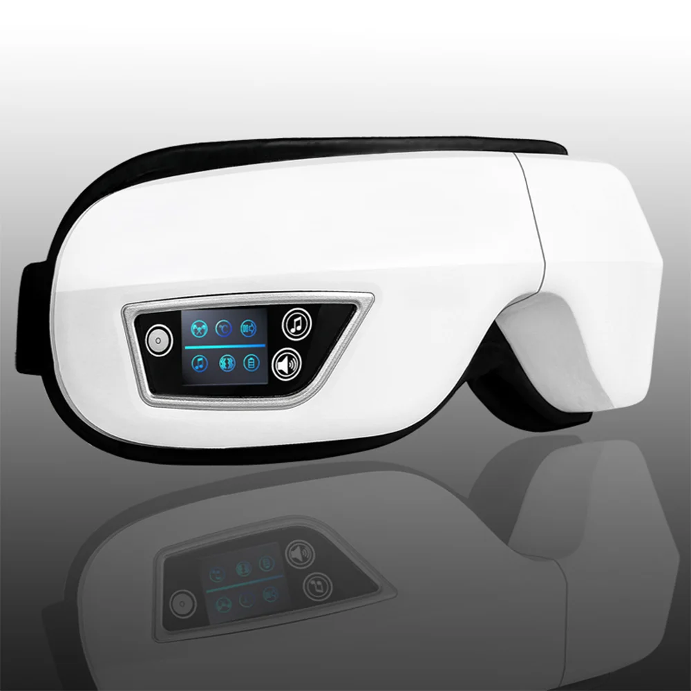 Vibration Eye Massager Electric Bluetooth Eye Care Device Fatigue Relieve Hot Compress Therapy Massager Eye Mask Pouch & Wrinkle
Vibration Eye Massager Electric Bluetooth Eye Care Device Fatigue Relieve Hot Compress Therapy Massager Eye Mask Pouch & Wrinkle