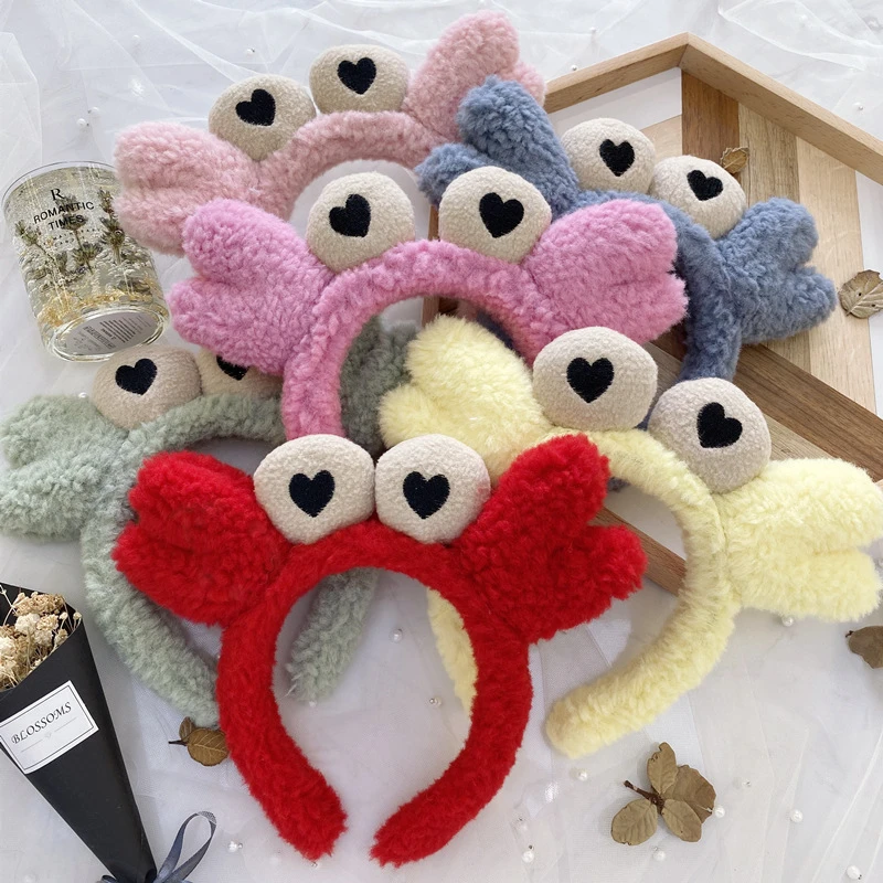 New Children Hairband For Girls Lady Soft Lamb Wool Adult Children Headwear Love Heart Eyes Clab Headband Hair Accessories
New Children Hairband For Girls Lady Soft Lamb Wool Adult Children Headwear Love Heart Eyes Clab Headband Hair Accessories