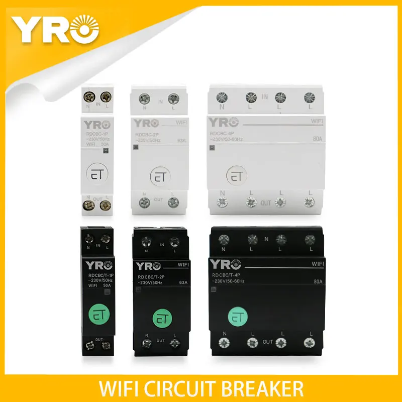 1P 2P 4P Din Rail WIFI Circuit Breaker Smart Timer Switch Relay Tuya Smart Life eWeLink APP Control Work With Alexa Google Home
1P 2P 4P Din Rail WIFI Circuit Breaker Smart Timer Switch Relay Tuya Smart Life eWeLink APP Control Work With Alexa Google Home