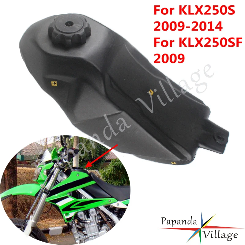 Бензиновый топливный бак для мотоцикла Kawasaki KLX250S 2009 2014 KLX250SF внедорожник