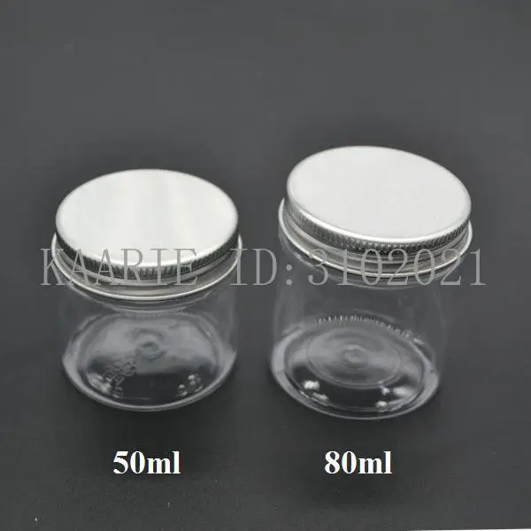 50/80ml(g) 10/30/50pcs/lot Aluminum cover cream box seal packing box,cosmetics / facial mask clear PET plastic jar water bottle
50/80ml(g) 10/30/50pcs/lot Aluminum cover cream box seal packing box,cosmetics / facial mask clear PET plastic jar water bottle