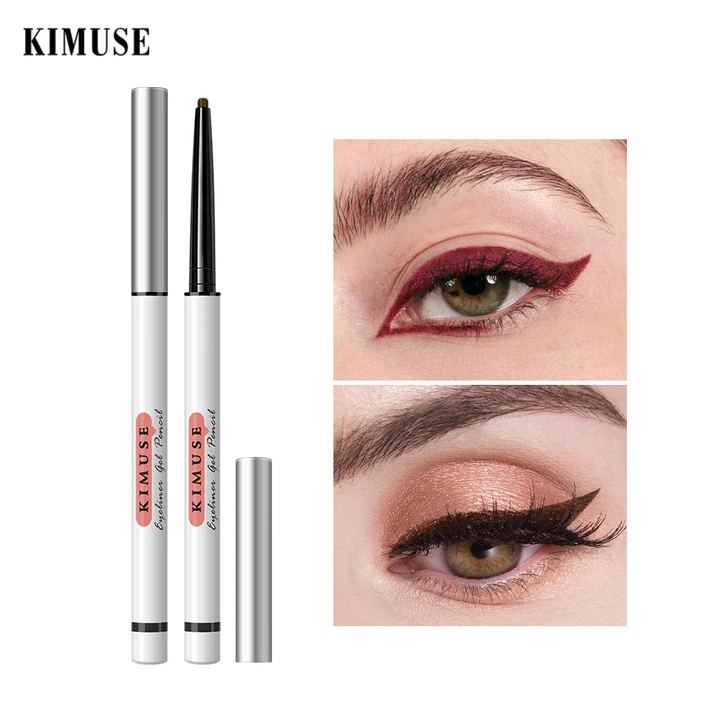 KIMUSE Eyeliner Gel Pencil Waterproof Long-lasting Easy To Wear Black White Color Eyeliner Glue Pen Eye Makeup Eye Liner
KIMUSE Eyeliner Gel Pencil Waterproof Long-lasting Easy To Wear Black White Color Eyeliner Glue Pen Eye Makeup Eye Liner