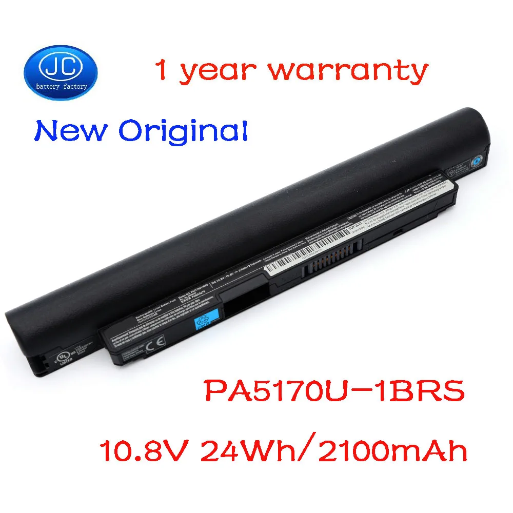 

JC Новый оригинальный 24Wh 10,8 V PA5170U-1BRS PA5207U-1BRS PABAS282 Аккумулятор для ноутбука Toshiba Satellite NB10 NB10-A NB15T NB15-A