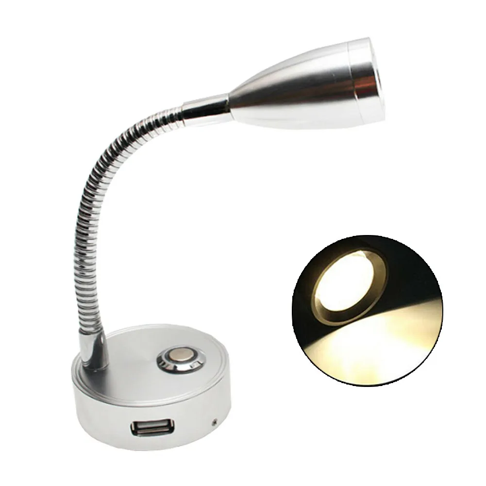 1pcs Touch Switch USB 12V LED Spot Reading Light Camper Caravan Boat Interior Lamp LED Reading Lights
1pcs Touch Switch USB 12V LED Spot Reading Light Camper Caravan Boat Interior Lamp LED Reading Lights