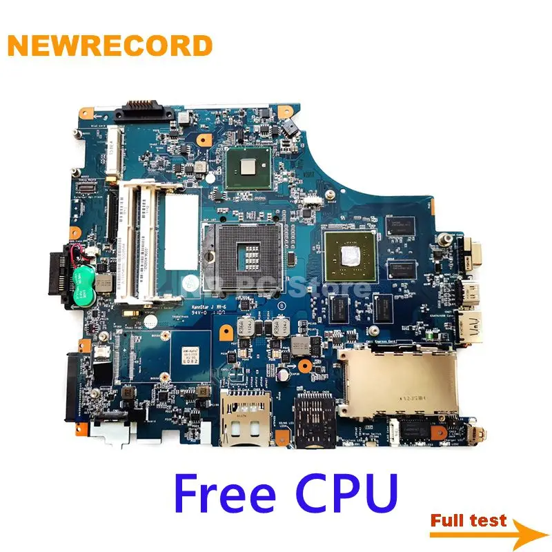 NEWRECORD A1765405C для VAIO VPC F M930 MBX 215 1P 009B500 8012 Материнская плата Intel ноутбука GeForce GT330M s989 PM55