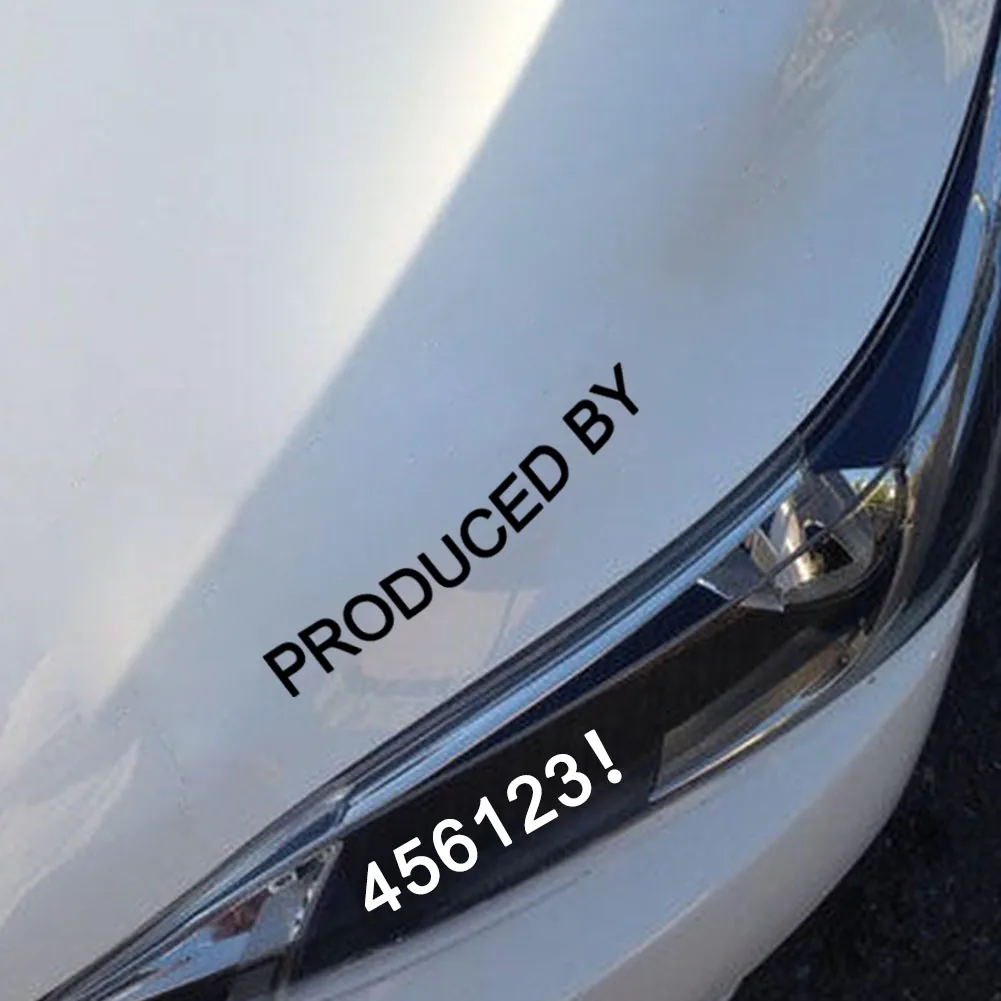 Reflective Waterproof Sunshade Car Styling Protection Sticker Personalized Alphabet Letters Digital Decorative Sticker Car Decor
Reflective Waterproof Sunshade Car Styling Protection Sticker Personalized Alphabet Letters Digital Decorative Sticker Car Decor