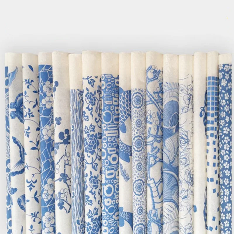 16PCS pottery ceramics clay Transfer paper glaze underglaze flower paper Jingdezhen blue and white porcelain decal paper 54x37cm
16PCS pottery ceramics clay Transfer paper glaze underglaze flower paper Jingdezhen blue and white porcelain decal paper 54x37cm