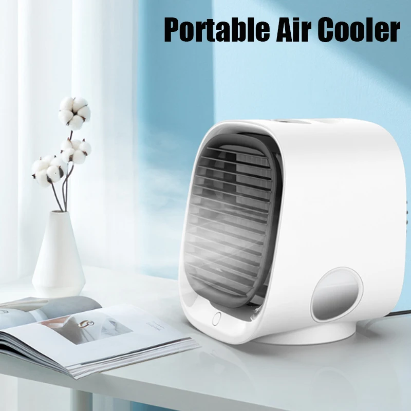 Multi-function Mini Portable Air Conditioner Home Air Humidifier USB Desk Air Cooler Fan with Water Tank Air Cooler For Office
Multi-function Mini Portable Air Conditioner Home Air Humidifier USB Desk Air Cooler Fan with Water Tank Air Cooler For Office