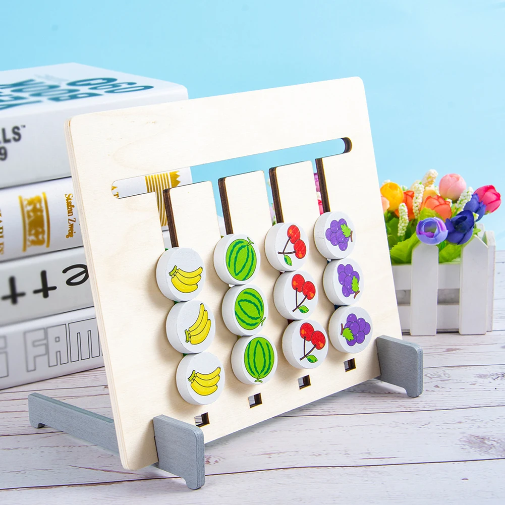 Logical Training Children Educational Toys Reasoning Early Learning Fruits Matching Game Interactive Double Sided Gifts Home
Logical Training Children Educational Toys Reasoning Early Learning Fruits Matching Game Interactive Double Sided Gifts Home