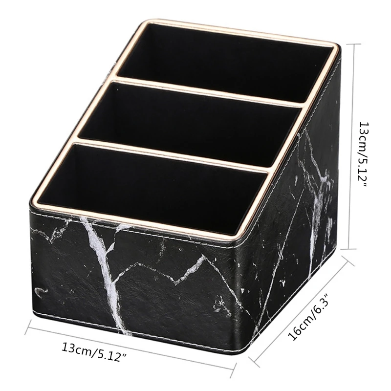 Multi-function Marble Leather Desk Stationery Organizer Pencil Holder Mobile Phone Remote Control Storage Box Office Supplies 
Multi-function Marble Leather Desk Stationery Organizer Pencil Holder Mobile Phone Remote Control Storage Box Office Supplies