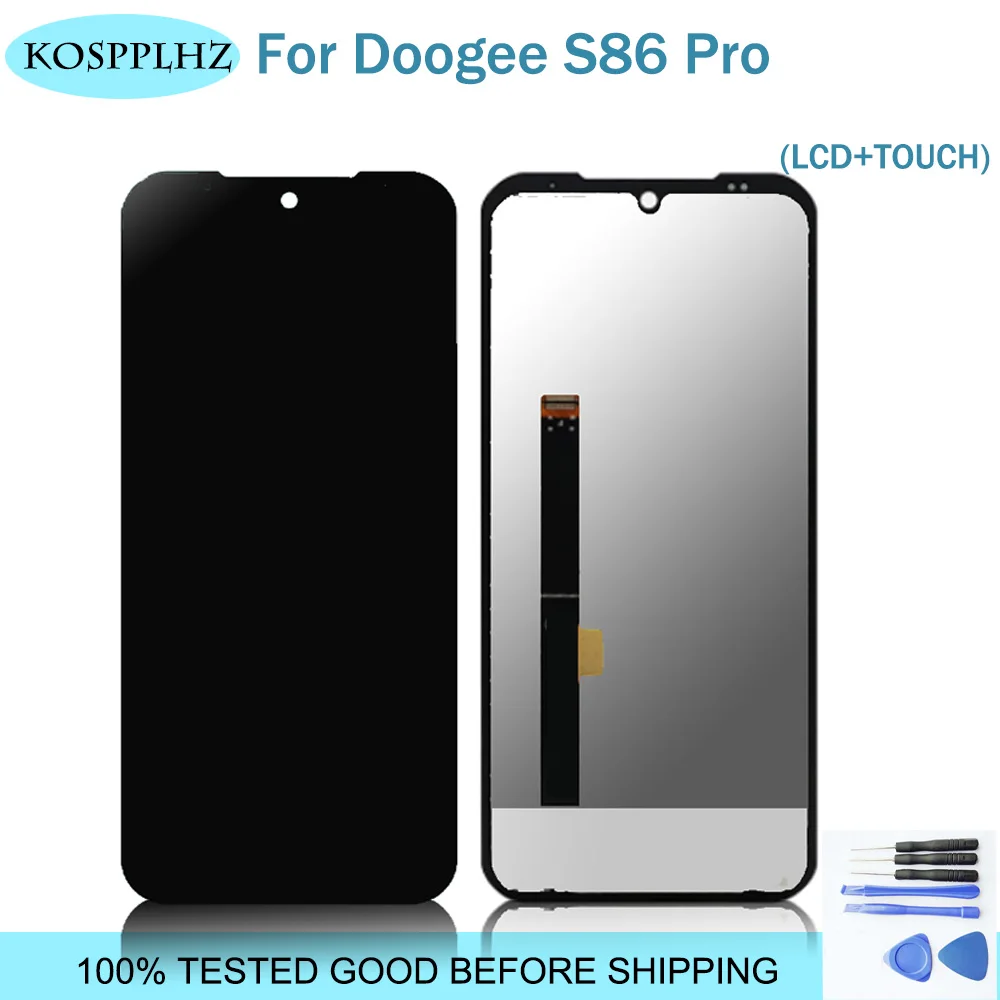 Фото 6 09 &quotНовый ЖК-дисплей + сенсорный экран Для Doogee S86 Pro 100% оригинальное качество