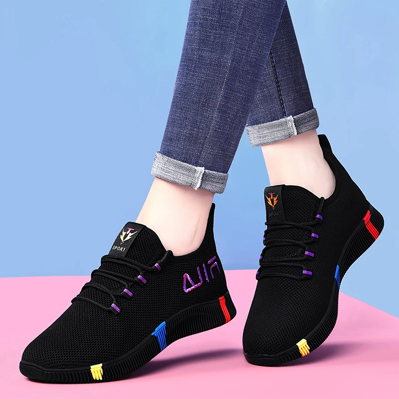New Women Sneakers Soft Soled Running Shoes Breathable All-match Walking Shoes Women Casual Vulcanized Shoes 35-40 Mujer Shoes
New Women Sneakers Soft Soled Running Shoes Breathable All-match Walking Shoes Women Casual Vulcanized Shoes 35-40 Mujer Shoes