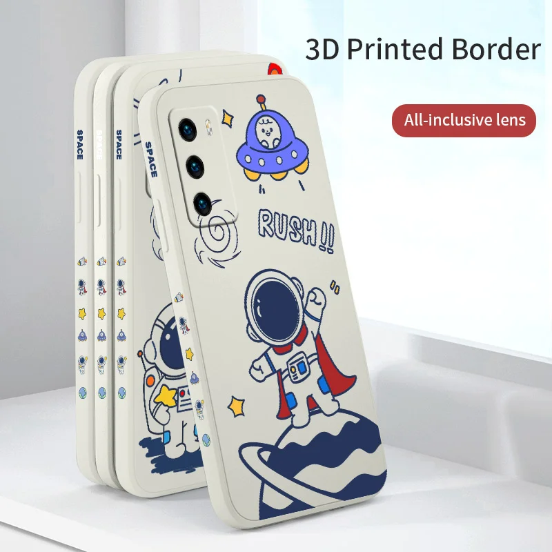 Good Astronaut Pattern Phone Case For Huawei P40 P40Lite P30 P20 Mate 40 40Pro 30 20 Pro Lite P Smart 2021 Y7a Silicone Cover
Good Astronaut Pattern Phone Case For Huawei P40 P40Lite P30 P20 Mate 40 40Pro 30 20 Pro Lite P Smart 2021 Y7a Silicone Cover