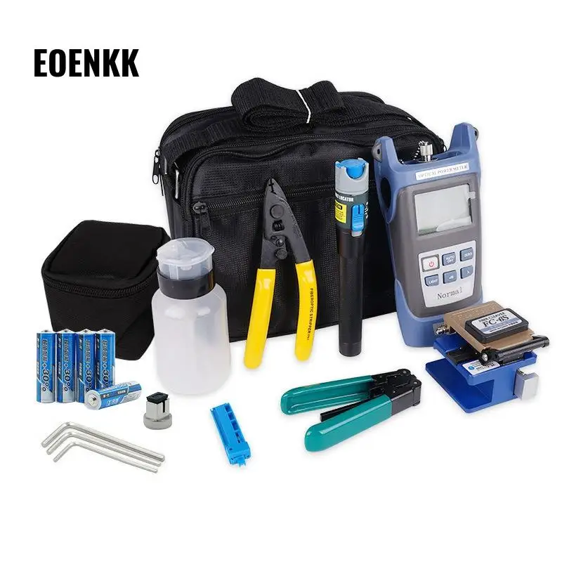 Free Shipping Optical Fiber Toolkit Set Optical Power Meter Red Laser Pointer Cutting Knife Mille Clamp Light Wire Stripper
Free Shipping Optical Fiber Toolkit Set Optical Power Meter Red Laser Pointer Cutting Knife Mille Clamp Light Wire Stripper