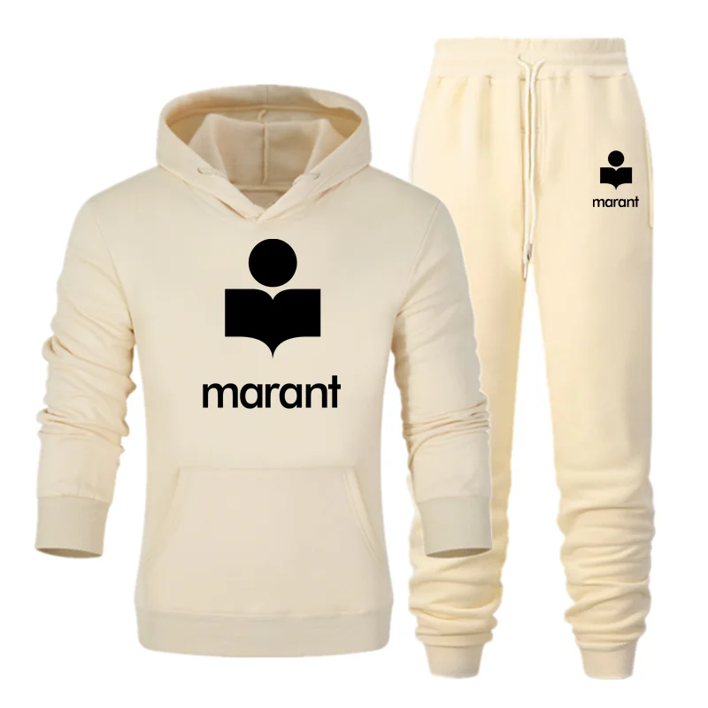 2021 Men's Brand Marant Winter Tracksuits sets Long Sleeve Pullover + Jogging Trousers 2pcs Sets Fitness Running Suits sportswer
2021 Men's Brand Marant Winter Tracksuits sets Long Sleeve Pullover + Jogging Trousers 2pcs Sets Fitness Running Suits sportswer