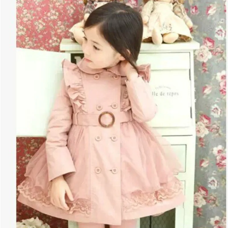 Spring Autumn Girls Coat Kids Lace Windbreaker Jacket Toddler Children Girls Cotton Thickened Jacket Winter Long Trench Coat
Spring Autumn Girls Coat Kids Lace Windbreaker Jacket Toddler Children Girls Cotton Thickened Jacket Winter Long Trench Coat