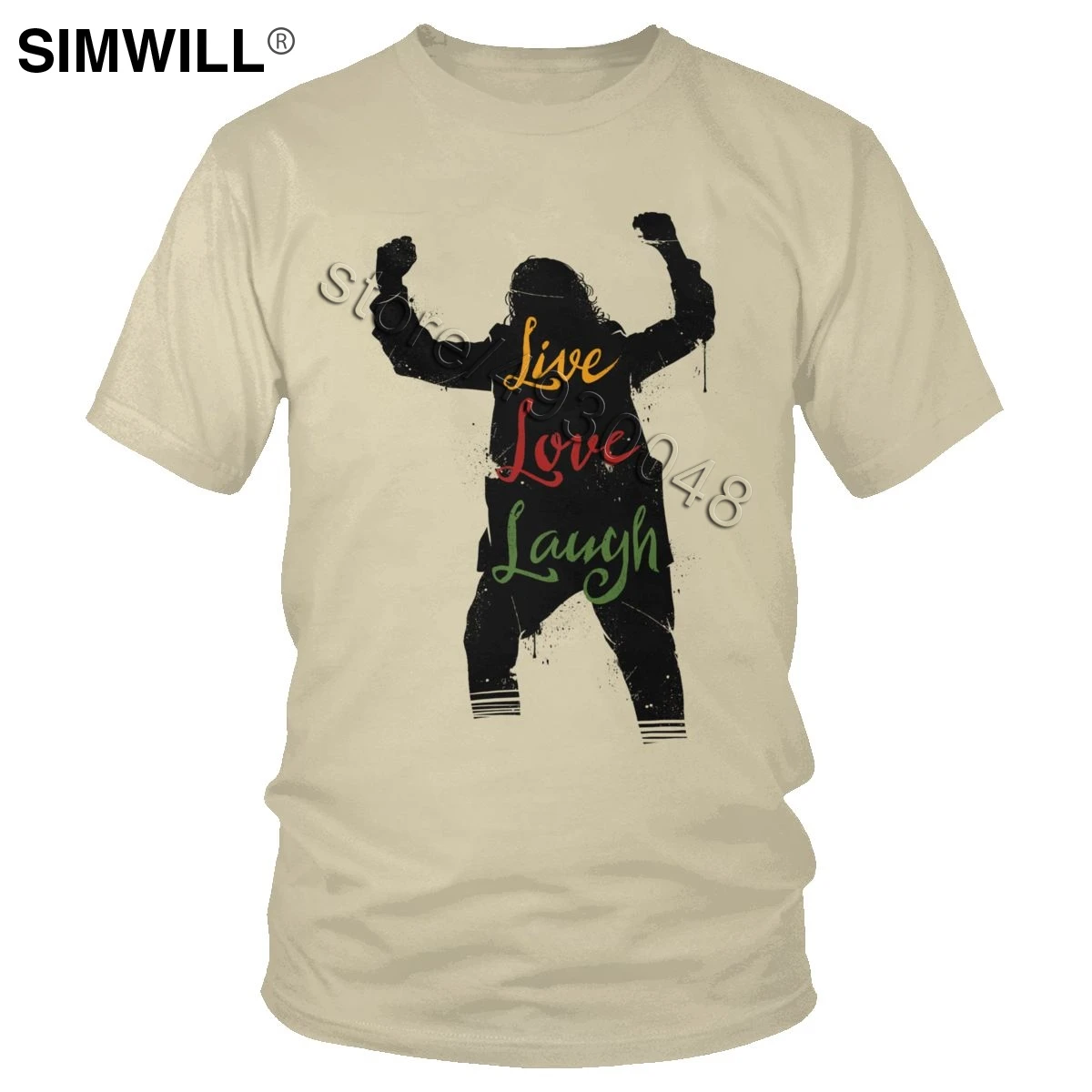 Funny Quote Live Love Laugh T Shirt Cool Casual Soft Cotton Tee for Men Short Sleeved O-neck Summer Plus Size T-shirt Clothing
Funny Quote Live Love Laugh T Shirt Cool Casual Soft Cotton Tee for Men Short Sleeved O-neck Summer Plus Size T-shirt Clothing