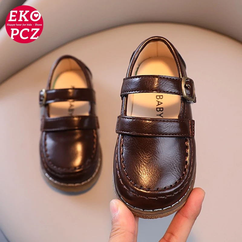 EKOPCZ 2022 New Girl's Shoes Princess Leather Children's Flat School Shoes Soft Dance Mary Janes Kids Shoes Boys Spring Summer
EKOPCZ 2022 New Girl's Shoes Princess Leather Children's Flat School Shoes Soft Dance Mary Janes Kids Shoes Boys Spring Summer