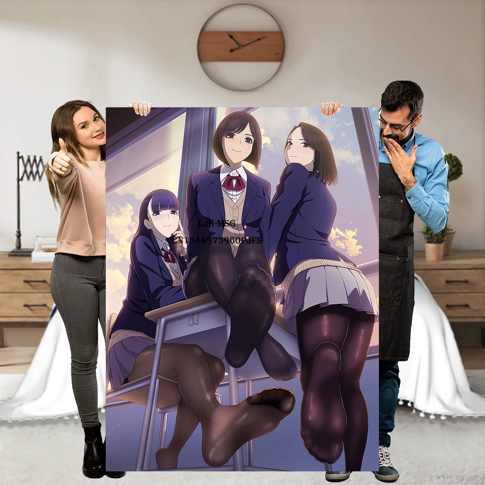 Одеяло с рисунком аниме Doujinshi H CG, одеяло для взрослых Hentai JK, сексуальный постер R18, комикс Doujin, фланелевое одеяло, Униформа, коврик для постель...
Одеяло с рисунком аниме Doujinshi H CG, одеяло для взрослых Hentai JK, сексуальный постер R18, комикс Doujin, фланелевое одеяло, Униформа, коврик для постель...