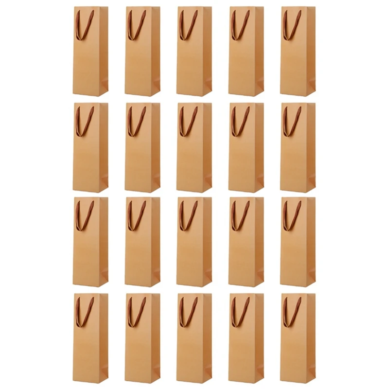 20Pcs Red Wine Portable Paper Bag White Cardboard Red Wine Bag Reusable Wine Gift Bag
20Pcs Red Wine Portable Paper Bag White Cardboard Red Wine Bag Reusable Wine Gift Bag